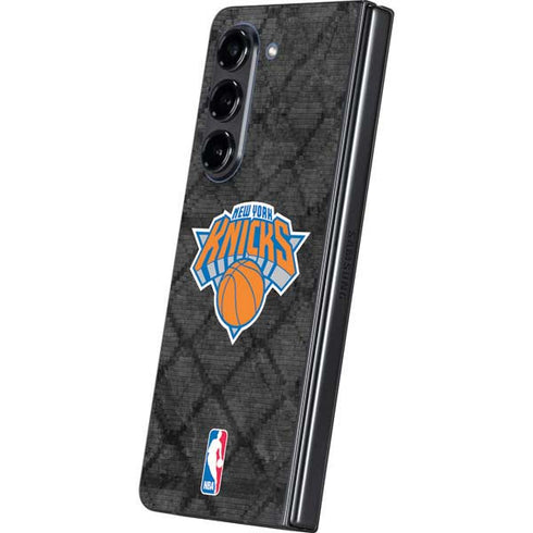 NBA New York Knicks Dark Rust Galaxy Z Fold5 5G Skin