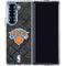 NBA New York Knicks Dark Rust Galaxy Z Fold6 Clear Case