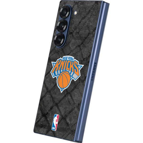 NBA New York Knicks Dark Rust Galaxy Z Fold6 Skin