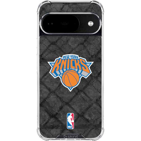NBA New York Knicks Dark Rust Google Pixel 10 Clear Case