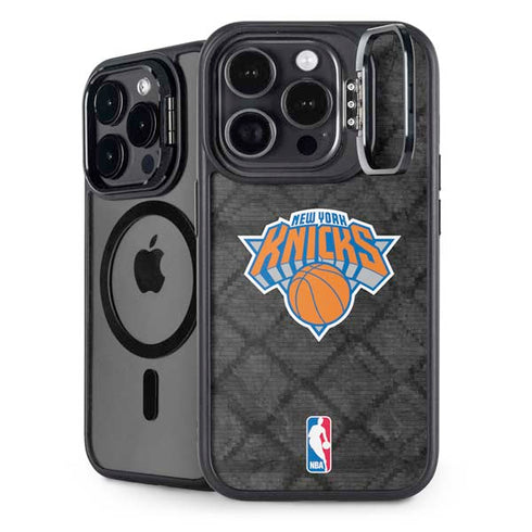 NBA New York Knicks Dark Rust iPhone 14 Pro Max Kickstand Case