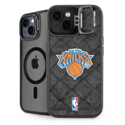 NBA New York Knicks Dark Rust iPhone 15 Kickstand Case