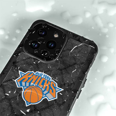NBA New York Knicks Dark Rust iPhone 15 Pro Waterproof Case