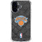 NBA New York Knicks Dark Rust iPhone 16 Clear Case
