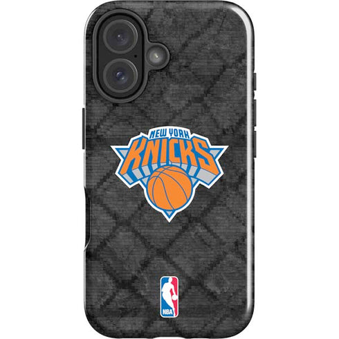 NBA New York Knicks Dark Rust iPhone 16 Impact Case