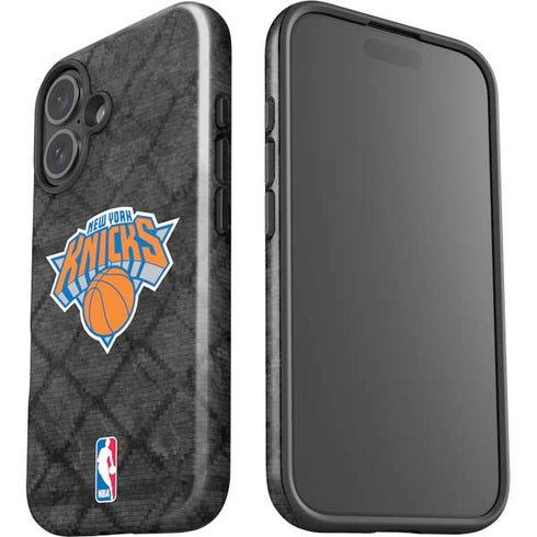NBA New York Knicks Dark Rust iPhone 16 Impact Case