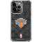 NBA New York Knicks Dark Rust iPhone 16 Pro Clear Case