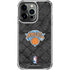 NBA New York Knicks Dark Rust iPhone 16 Pro Clear Case