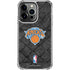 NBA New York Knicks Dark Rust iPhone 16 Pro Max Clear Case