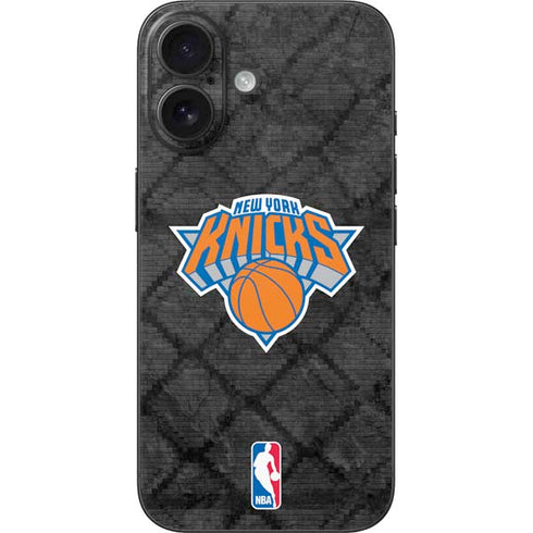 NBA New York Knicks Dark Rust iPhone 16 Skin