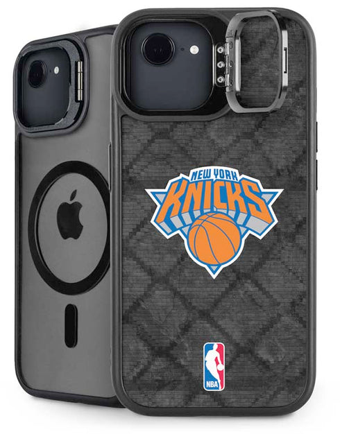 NBA New York Knicks Dark Rust iPhone 16e Kickstand Case