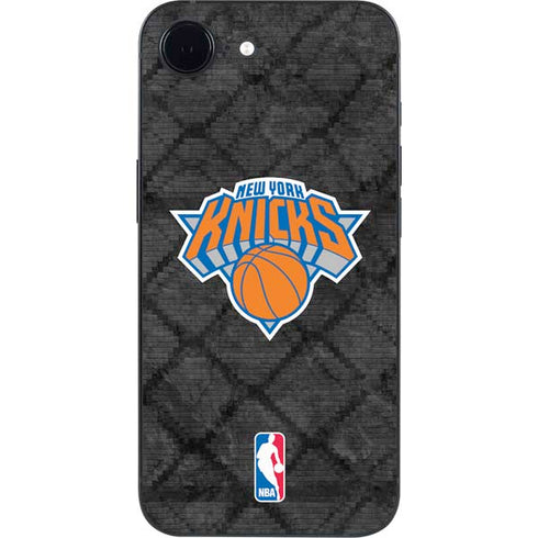 NBA New York Knicks Dark Rust iPhone 16e Skin