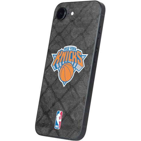 NBA New York Knicks Dark Rust iPhone 16e Skin
