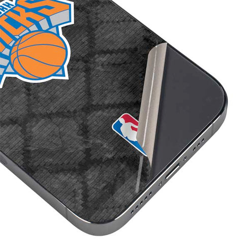NBA New York Knicks Dark Rust iPhone 16e Skin