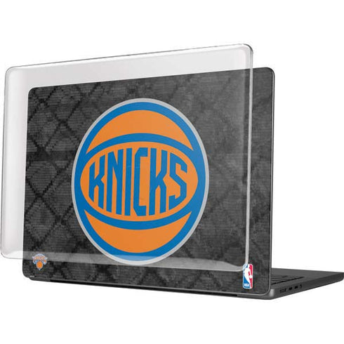 NBA New York Knicks Dark Rust MacBook Pro 14in (2021-24) Case plus Skin