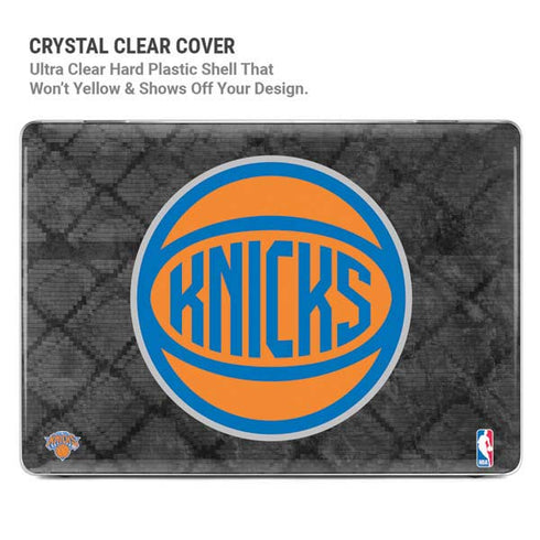NBA New York Knicks Dark Rust MacBook Pro 14in (2021-24) Case plus Skin