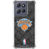 NBA New York Knicks Dark Rust Moto G 5G (2025) Clear Case