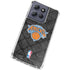 NBA New York Knicks Dark Rust Moto G 5G (2025) Clear Case