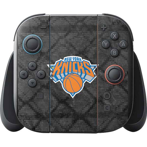 NBA New York Knicks Dark Rust Nintendo Switch 2 (2025) with Joy-Con Skin