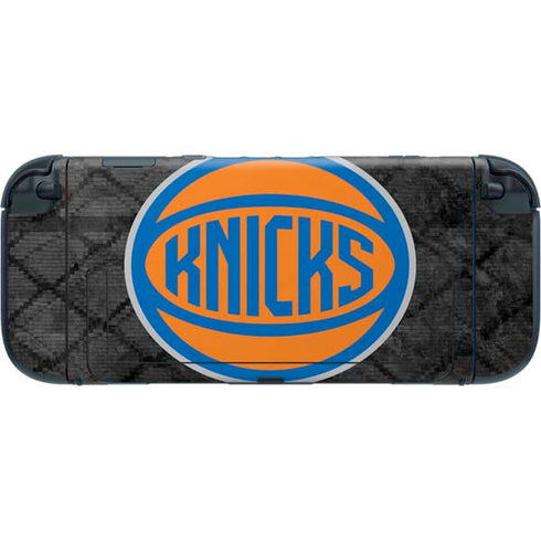 NBA New York Knicks Dark Rust Nintendo Switch 2 (2025) with Joy-Con Skin