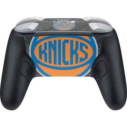 NBA New York Knicks Dark Rust Nintendo Switch 2 (2025) Pro Controller Skin