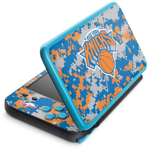 NBA New York Knicks Digi Camo Nintendo Skins