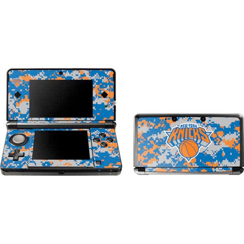 NBA New York Knicks Digi Camo Nintendo Skins