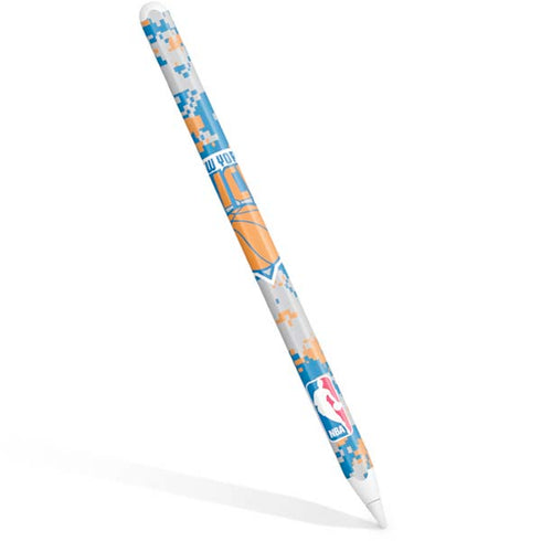 NBA New York Knicks Digi Camo Apple Pencil (2nd Gen 2019) Skin