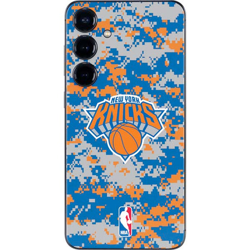 NBA New York Knicks Digi Camo Galaxy A16 5G Skin