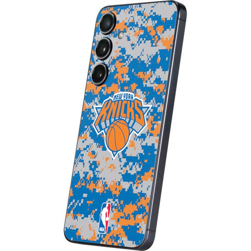NBA New York Knicks Digi Camo Galaxy A16 5G Skin