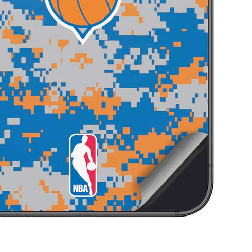 NBA New York Knicks Digi Camo Galaxy A16 5G Skin