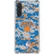 NBA New York Knicks Digi Camo Galaxy A17 Clear Case