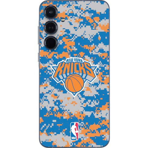 NBA New York Knicks Digi Camo Galaxy A55 5G Skin
