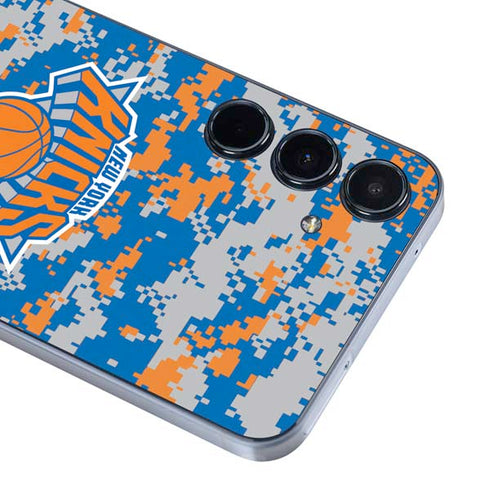 NBA New York Knicks Digi Camo Galaxy A55 5G Skin