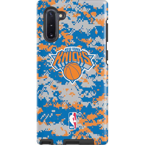 NBA New York Knicks Digi Camo Galaxy Cases