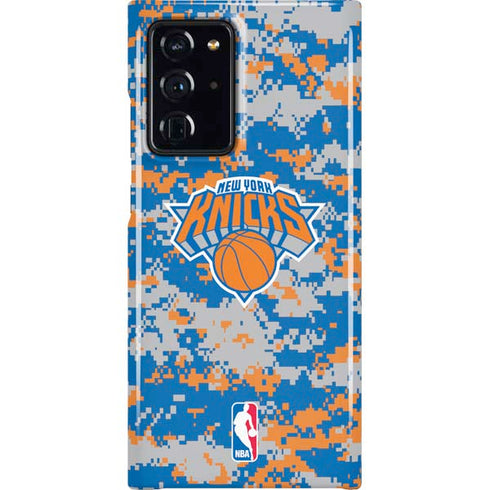 NBA New York Knicks Digi Camo Galaxy Cases