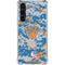 NBA New York Knicks Digi Camo Galaxy S24 FE Clear Case