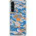 NBA New York Knicks Digi Camo Galaxy S24 FE Clear Case