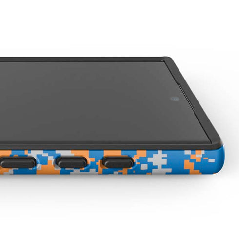 NBA New York Knicks Digi Camo Galaxy S25 Ultra Impact Case