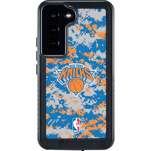 NBA New York Knicks Digi Camo Galaxy S24 Waterproof Case