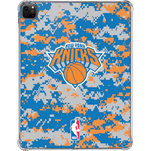 NBA New York Knicks Digi Camo iPad Pro 11in (2024) Clear Case