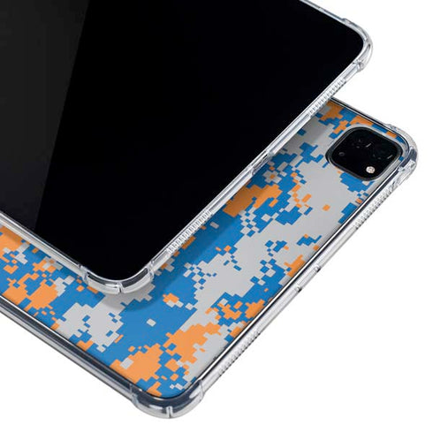 NBA New York Knicks Digi Camo iPad Pro 11in (2024) Clear Case