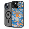 NBA New York Knicks Digi Camo iPhone 14 Plus Kickstand Case