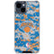 NBA New York Knicks Digi Camo iPhone 15 Clear Case