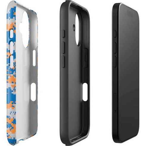 NBA New York Knicks Digi Camo iPhone 16 Impact Case