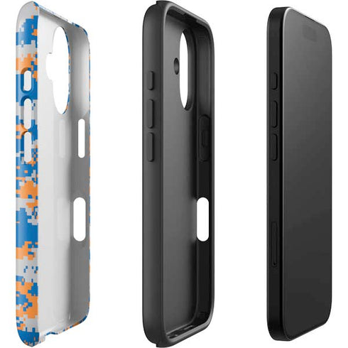 NBA New York Knicks Digi Camo iPhone 16 Plus Impact Case