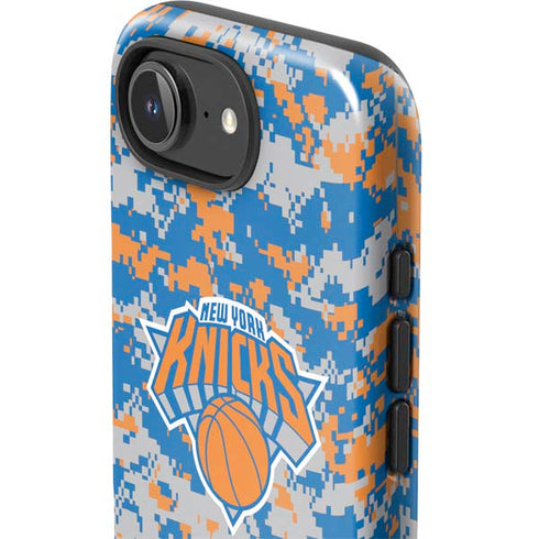 NBA New York Knicks Digi Camo iPhone 16e Impact Case