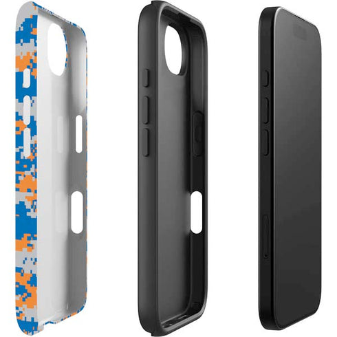 NBA New York Knicks Digi Camo iPhone 16e Impact Case