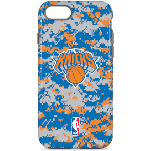 NBA New York Knicks Digi Camo iPhone Cases