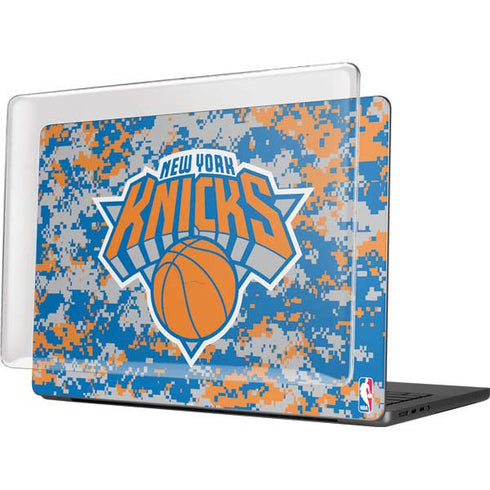 NBA New York Knicks Digi Camo MacBook Pro 14in (2021-24) Case plus Skin
